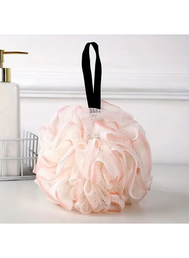 Weak Coffee Luxury Bath Sponge Non Splash Shower Ball Rich Lather Back Scrub - Image 3